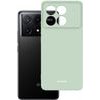 Spacecase Silicone Case Poco X6 Pro 5G mint - (5905719107802)