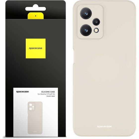 Spacecase Silicone Case Realme 9 Pro/9 5G bone - (5905123439049)