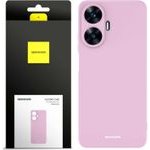 Spacecase Silicone Case Realme C55 lilac - (5905719038502)