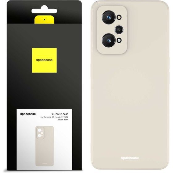 Spacecase Silicone Case Realme GT Neo 2/Neo 3T/GT2 bone - (5905123439285)