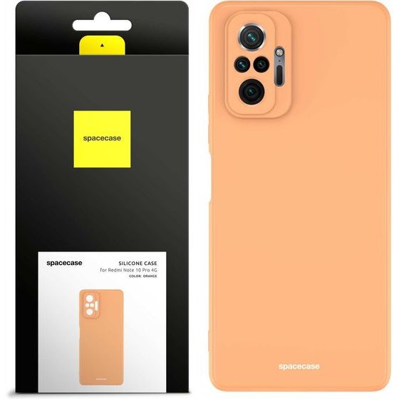Spacecase Silicone Case Redmi Note 10 Pro orange - (5905123439797)