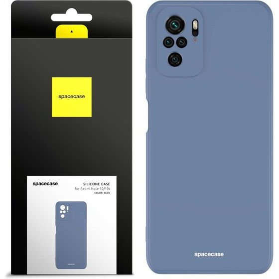 Spacecase Silicone Case Redmi Note 10/10s blue - (5905123439834)