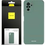 Spacecase Silicone Case Redmi Note 10/10s dark green - (5905123439858)