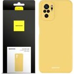 Spacecase Silicone Case Redmi Note 10/10s yellow - (5905123439896)