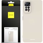 Spacecase Silicone Case Redmi Note 11 Pro 5G bone - (5905123448485)