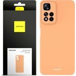 Spacecase Silicone Case Redmi Note 11 Pro+ orange - (5905123440809)