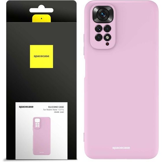 Spacecase Silicone Case Redmi Note 11/11s lilac - (5905123439940)