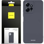 Spacecase Silicone Case Redmi Note 12 4G black - (5905719015787)