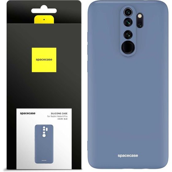 Spacecase Silicone Case Redmi Note 8 Pro blue - (5905123440922)