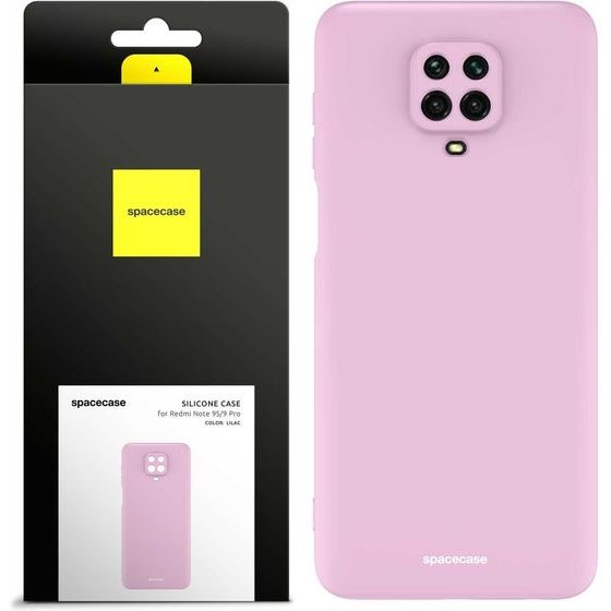 Spacecase Silicone Case Redmi Note 9S/9 Pro lilac - (5905123439469)