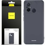 Spacecase Silicone Case Redmi Redmi 12C black - (5905719015701)
