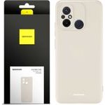 Spacecase Silicone Case Redmi Redmi 12C bone - (5905719015725)