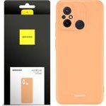 Spacecase Silicone Case Redmi Redmi 12C orange - (5905719015756)