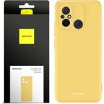 Spacecase Silicone Case Redmi Redmi 12C yellow - (5905719015770)