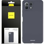 Spacecase Silicone Case Xiaomi Mi 11 Lite black - (5905123439506)