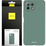 Spacecase Silicone Case Xiaomi Mi 11 Lite dark green - (5905123439537)