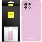 Spacecase Silicone Case Xiaomi Mi 11 Lite lilac - (5905123439544)
