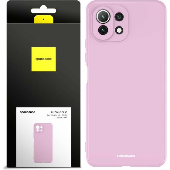 Spacecase Silicone Case Xiaomi Mi 11 Lite lilac - (5905123439544)