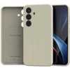 Spacecase Silicone Mag Galaxy S25 beige - (5905719114169)
