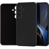 Spacecase Silicone Mag Galaxy S25 black - (5905719114152)