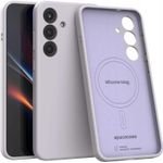 Spacecase Silicone Mag Galaxy S25+ light purple - (5905719118327)