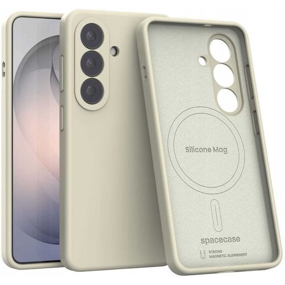 Spacecase Silicone Mag Galaxy S26 beige - (5905719139575)