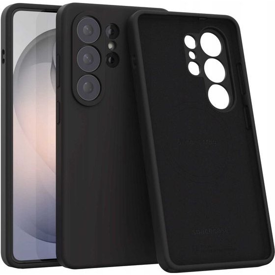 Spacecase Silicone Mag Galaxy S26 Ultra black - (5905719139636)