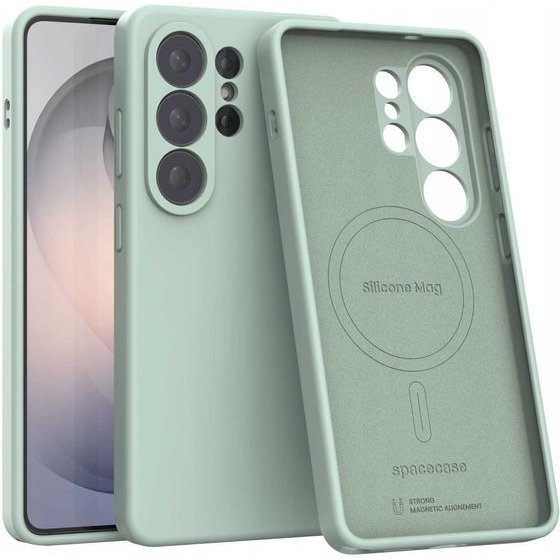 Spacecase Silicone Mag Galaxy S26 Ultra mint - (5905719139667)