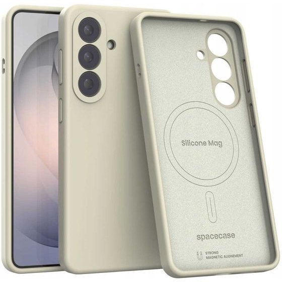Spacecase Silicone Mag Galaxy S26+ beige - (5905719139612)