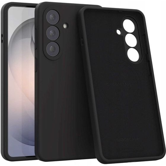 Spacecase Silicone Mag Galaxy S26+ black - (5905719139599)