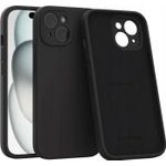 Spacecase Silicone Mag iPhone 15 black - (5905719137779)