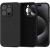 Spacecase Silicone Mag iPhone 15 Pro black - (5905719137816)