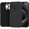 Spacecase Silicone Mag iPhone 15 Pro black - (5905719137816)