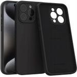 Spacecase Silicone Mag iPhone 15 Pro Max black - (5905719137861)