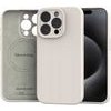 Spacecase Silicone Mag iPhone 15 Pro stone - (5905719137847)
