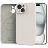 Spacecase Silicone Mag iPhone 15 stone - (5905719137809)