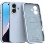 Spacecase Silicone Mag iPhone 16 baby blue - (5905719137977)