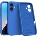 Spacecase Silicone Mag iPhone 16 blue - (5905719111915)