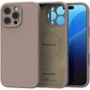 Spacecase Silicone Mag iPhone 16 Pro Max brown - (5905719119393)
