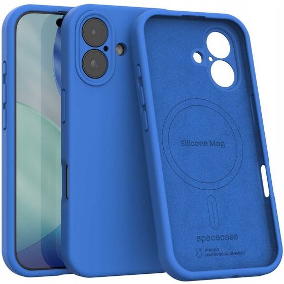 Spacecase Silicone Mag iPhone 17 blue - (5905719137991)