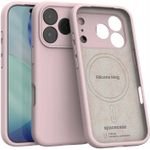Spacecase Silicone Mag iPhone 17 Pro baby pink - (5905719132132)