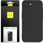 Spacecase Silicone Magnetic Case iPhone 16E / 17E black - (5905719117924)