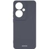 Spacecase Silicone Oppo Reno11 F 5G black - (5905719109660)