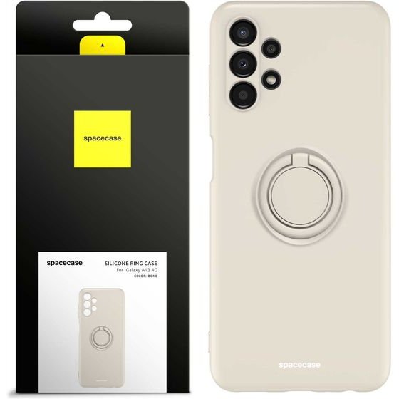 Spacecase Silicone Ring Galaxy A13 4G bone - (5905719013875)