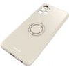 Spacecase Silicone Ring Galaxy A13 4G bone - (5905719013875)