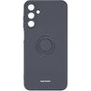 Spacecase Silicone Ring Galaxy A15 4G / 5G black - (5905719107628)