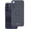 Spacecase Silicone Ring Galaxy A25 5G black - (5905719108281)