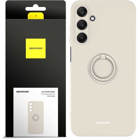 Spacecase Silicone Ring Galaxy A25 5G bone - (5905719108304)