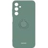 Spacecase Silicone Ring Galaxy A25 5G dark green - (5905719108311)