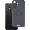 Spacecase Silicone Ring Galaxy A32 4G black - (5905719014056)